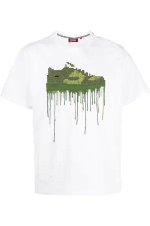 MOSTLY HEARD RARELY SEEN Green Louis cotton T-shirt