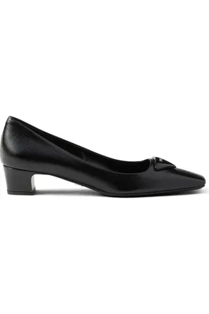 Prada 35mm Saffiano leather pumps