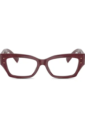 Dolce & Gabbana Lace-print glasses