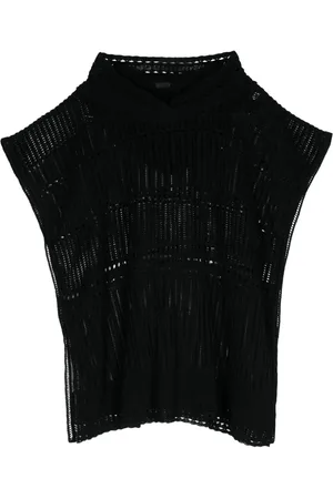 Givenchy Crochet poncho