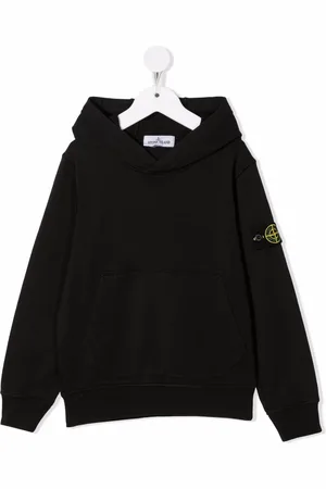 Stone Island Compass-patch pullover hoodie