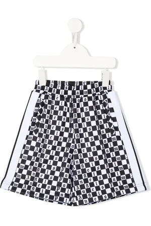 Palm Angels All-over logo-print shorts