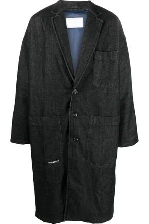 SOCIÉTÉ ANONYME Single-breasted denim coat