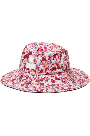 Isabel Marant Logo-print drawstring bucket hat
