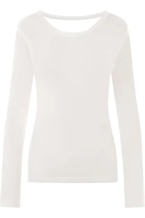 YOHJI YAMAMOTO Cut-out cotton top