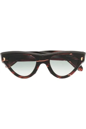 CUTLER & GROSS Cat-eye tortoiseshell sunglasses
