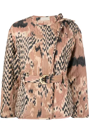 ULLA JOHNSON Graphic-print cotton jacket
