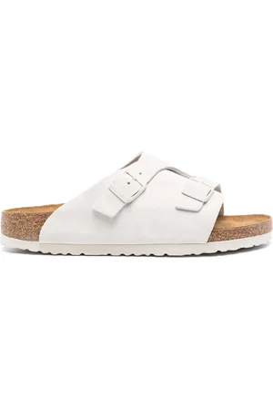 Birkenstock Zürich suede buckled sandals