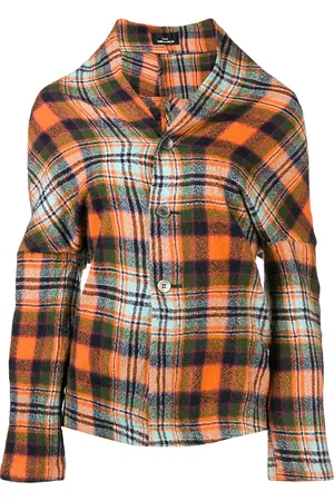 Comme des Garçons Plaid deconstructed jacket