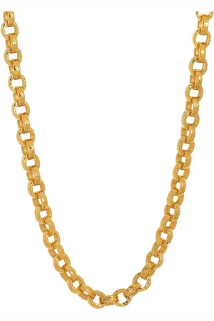 BUDDHA MAMA 20kt yellow curb-chain necklace