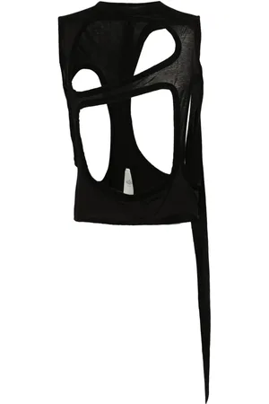 Rick Owens Membrane cut-out tank top