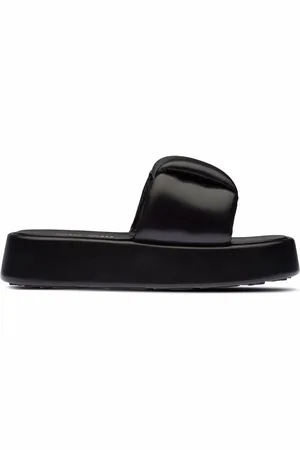Miu Miu Padded leather sandals