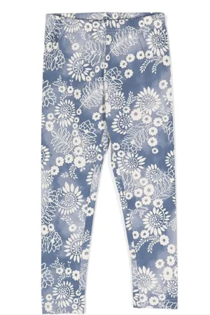 Ralph Lauren Botanical-print stretch-cotton leggings