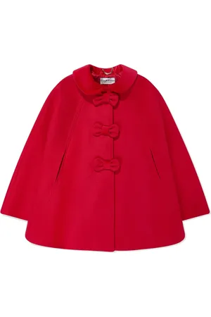 Sarah Louise Bow-embellished cape
