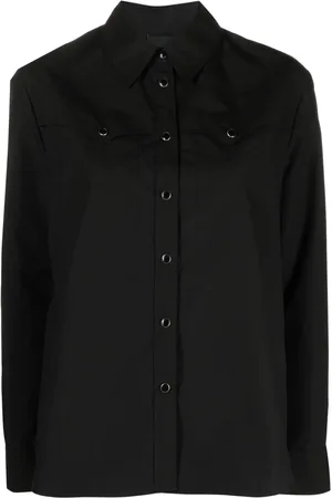 Pinko Western-stitched cotton shirt