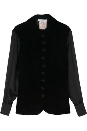 Dior 1970s velvet shirt jacket