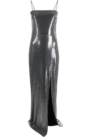 ROTATE Sequin-embellished long dress