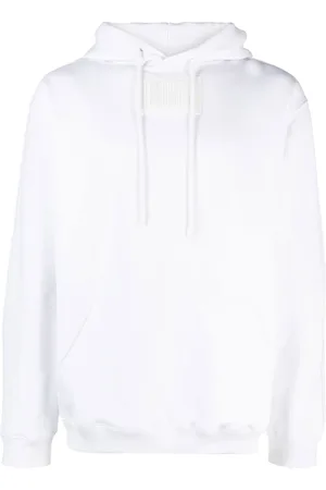 VTMNTS Barcode-patch drawstring hoodie