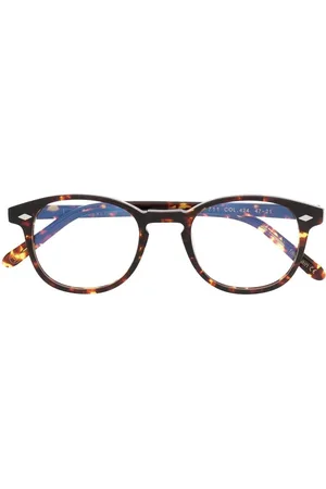 LESCA 711 tortoiseshell-effect glasses