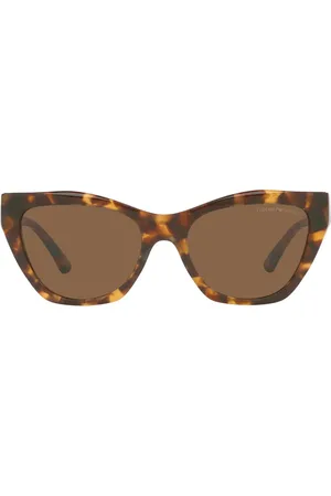 Emporio Armani Tortoiseshell cat-eye frame sunglasses