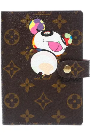 LOUIS VUITTON X Takashi Murakami 2004 Panda Agenda PM notebook cover