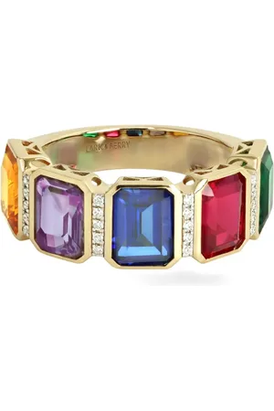 Lark & Berry 14kt yellow Nexus gemstone ring