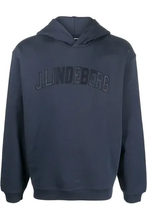 J Lindeberg Kyzer embroidered-logo hoodie