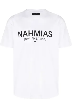 Nahmias Logo-print cotton T-shirt