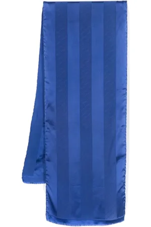 Salvatore Ferragamo 1970s logo-jacquard scarf