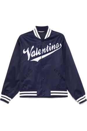 VALENTINO GARAVANI Embroidered-logo bomber jacket
