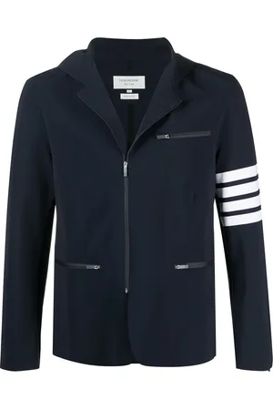 Thom Browne Half-zip hooded performance jacket
