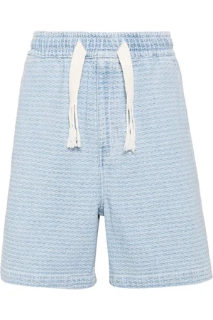 FIVE CM Patterned-jacquard cotton shorts