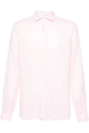 Xacus Long-sleeve linen shirt