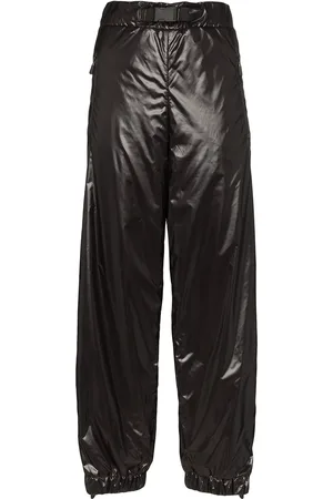Moncler Side-stripe nylon trousers