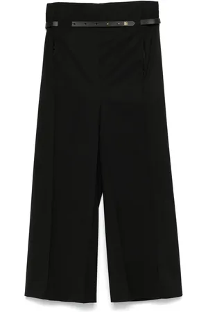 BEVZA Belted culottes