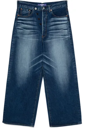 JUNYA WATANABE Whiskering-effect jeans