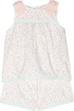 PATACHOU Floral-print cotton short set