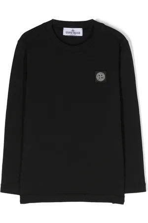 Stone Island Compass-patch cotton T-shirt