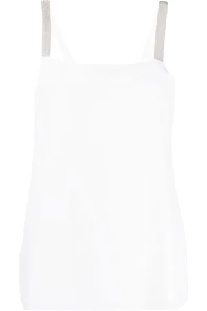 Fabiana Filippi Metallic strap top