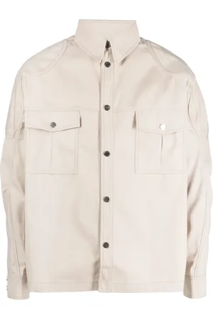 Kennel & Schmenger Long puff-sleeves cotton-blend jacket
