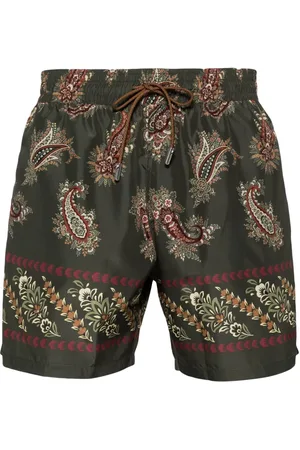 Etro Paisley-print swim shorts