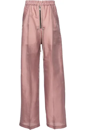 Rick Owens Pressed-crease trousers