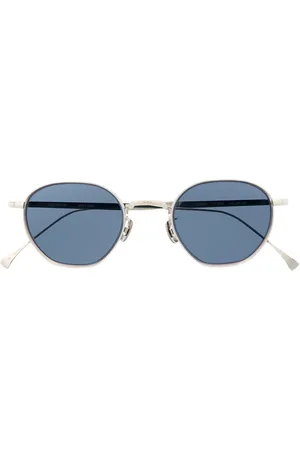 Eyevan 7285 Tinted round-frame sunglasses