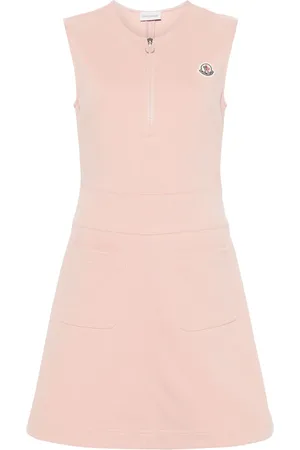 Moncler Logo-appliqué mini dress