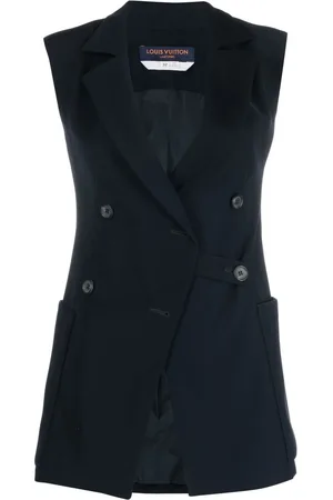 LOUIS VUITTON 2010 notched-lapels double-breasted vest