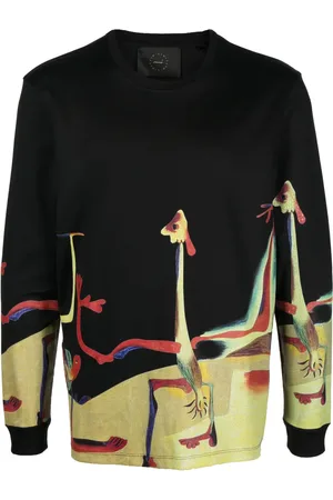Limitato Joan Miró-print cotton sweatshirt