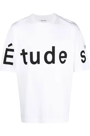 Etudes Logo-print organic cotton T-shirt