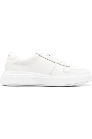 Calvin Klein Flatform leather sneakers