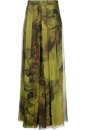 Alberta Ferretti Graphic-print skirt