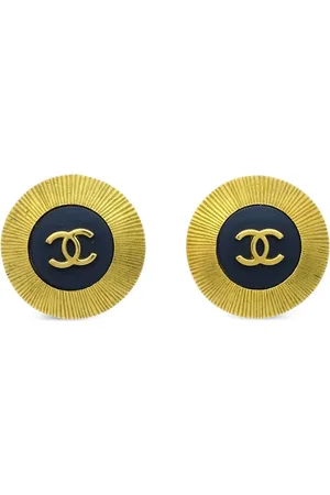 CHANEL 1995 CC earrings